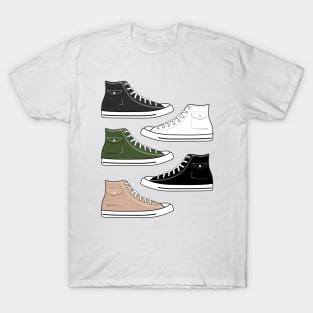 Shoe chuck pocket all colors T-Shirt